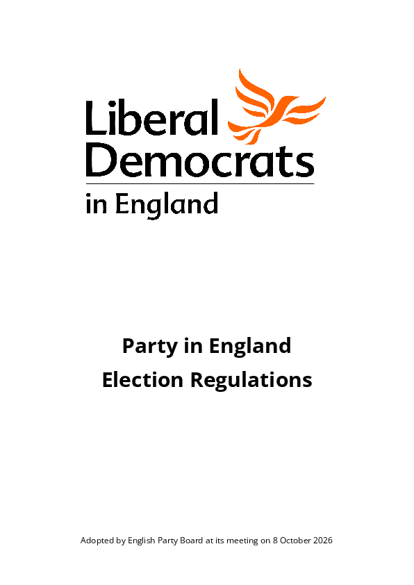 Election Rules